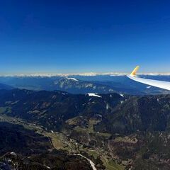 Flugwegposition um 12:24:41: Aufgenommen in der Nähe von Municipality of Kranjska Gora, Slowenien in 2708 Meter